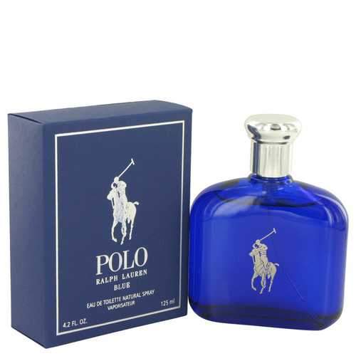 Polo Blue by Ralph Lauren Eau De Toilette Spray 4.2 oz (Men)