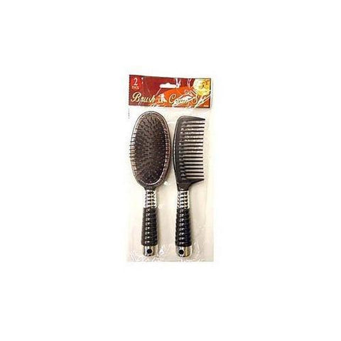 Hair Brush & Comb Set ( Case of 24 )