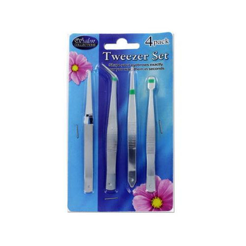 Tweezer Set ( Case of 12 )