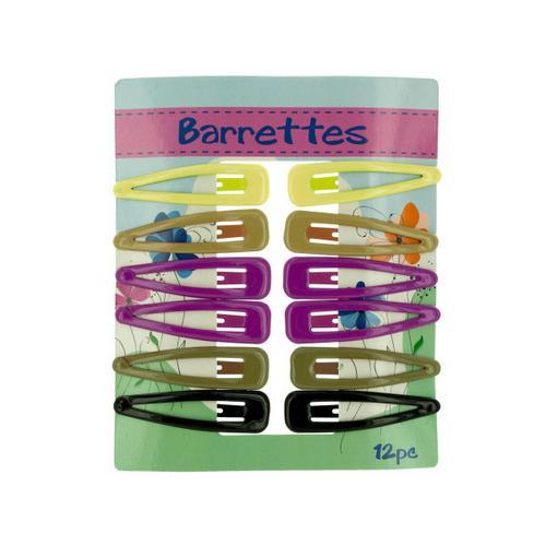 12 piece hair clips ( Case of 18 )