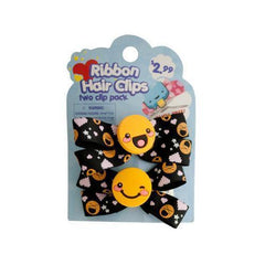 Ribbon Hair Clips ( Case of 72 )