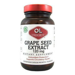 Olympian Labs Grape Seed Extract 120 mg (100 Capsules)