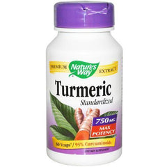 Nature's Way Turmeric Maximum Potency 750 mg (60 Veg Capsules)