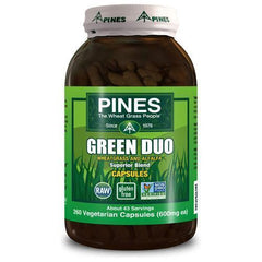 Pines International Green Duo Organic Capsules (260 Veg Capsules)