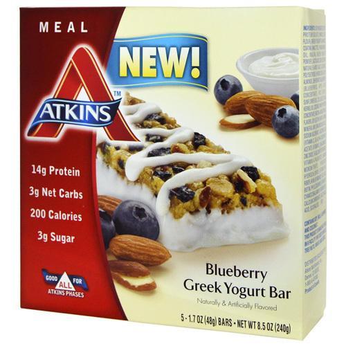 Atkins Advantage Bar Blueberry Greek Yogurt (6x 1.7 Oz )