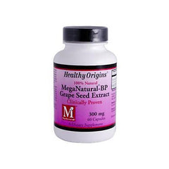 Healthy Origins Mega Natural-BP Grape Seed Extract 300 mg (60 Capsules)