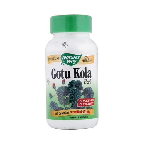 Nature's Way Gotu Kola Herb (100 Capsules)