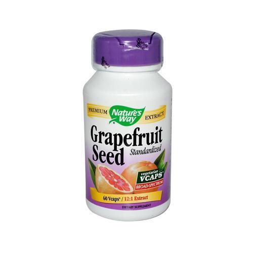 Nature's Way Grapefruit Seed Standardized (60 Veg Capsules)
