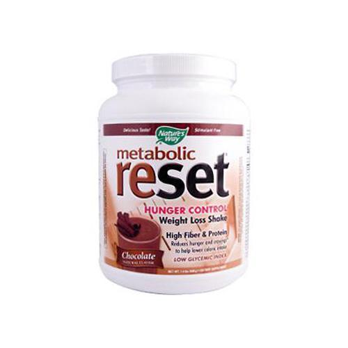 Nature's Way Metabolic ReSet Shake Mix Chocolate (1.4 Lbs)