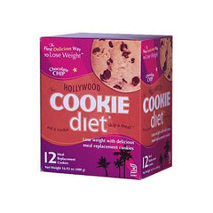 Hollywood Diet Meal Replacement Cookie Chocolate Chip (12 Cookies)
