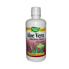 Nature's Way Aloe Vera Gel and Juice Wild Berry (33.8 fl Oz)