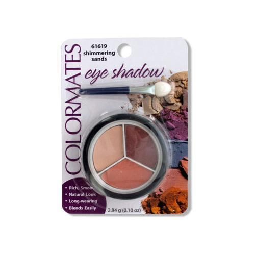 Colormates Shimmering Sands Eye Shadow Compact ( Case of 32 )