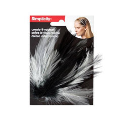 simplicity feather plume headband accent ( Case of 96 )