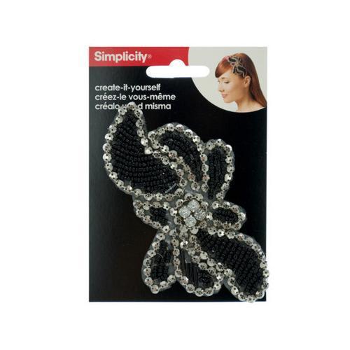 simplicity beaded leaf headband accent ( Case of 48 )